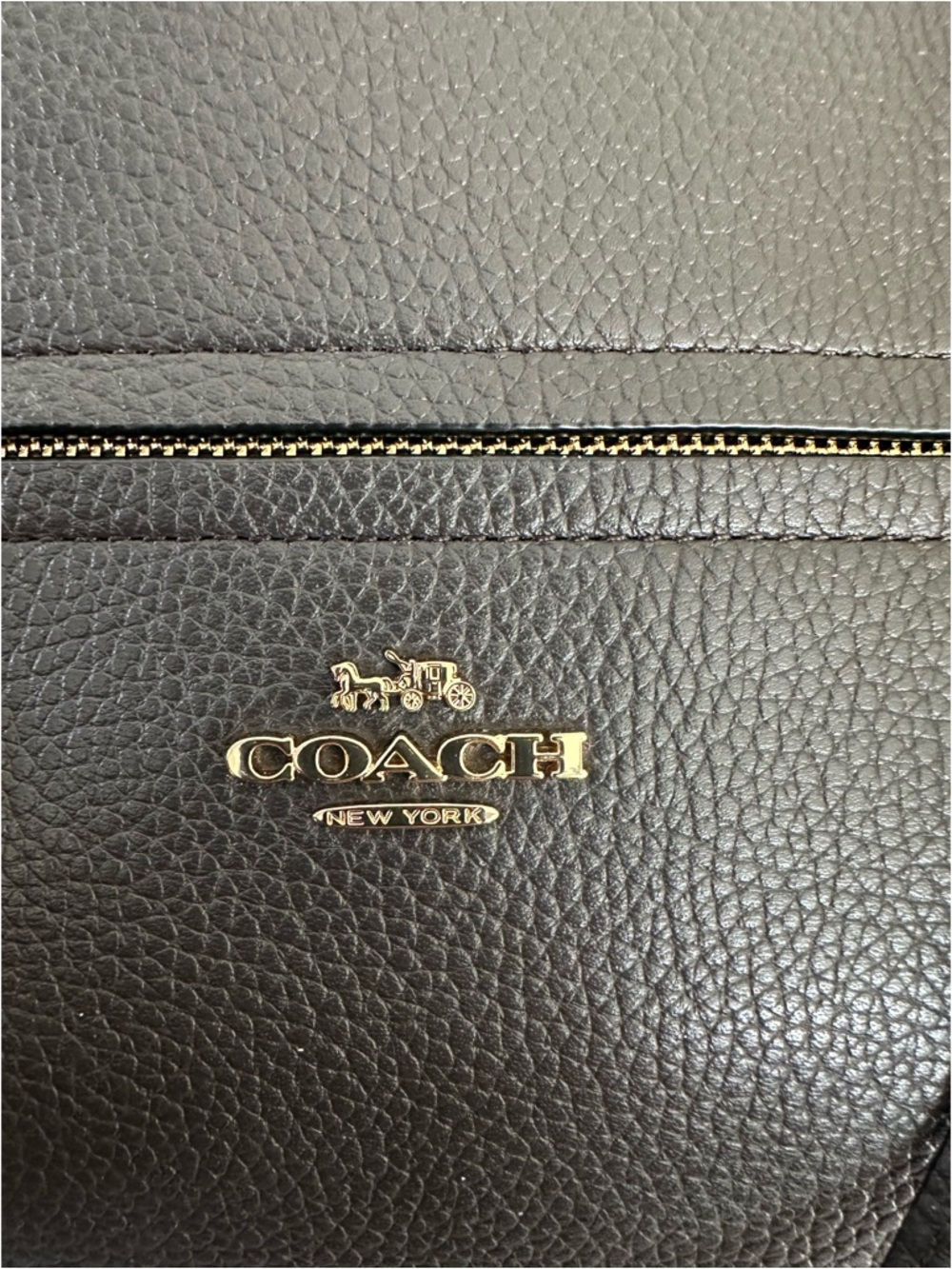 Coach Chestnut Pebbled Leather Gold Hardware Prairie Satchel - Picture 3 of 12